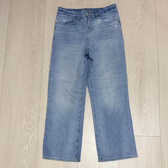 Express Light Blue 90’s Ankle Boot Mid Rise Jeans - Picture 2 of 11